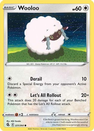 Wooloo (221) (221) 221 SWSH08 Fusion Strike - Common