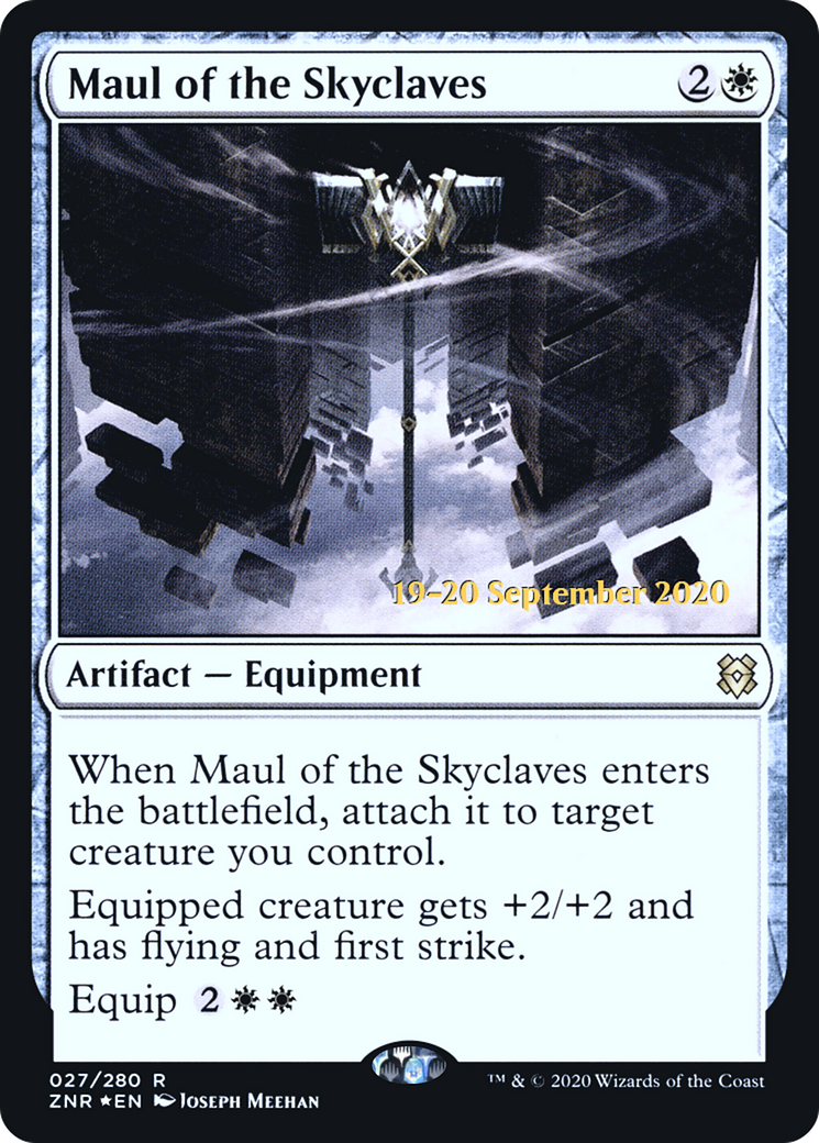Maul of the Skyclaves (PRE-27S) - Zendikar Rising Promos Foil