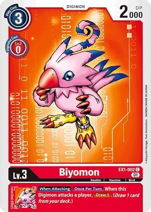 Biyomon (EX1-002) - Classic Collection