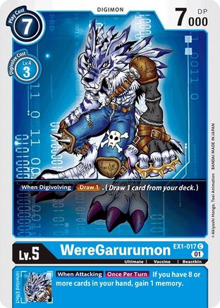 WereGarurumon (EX1-017) - Classic Collection