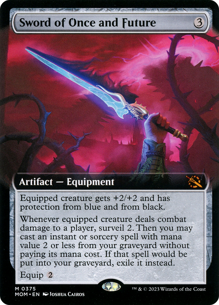 Sword of Once and Future (Extended Art) (MOM-375) - March of the Machine: (Extended Art)