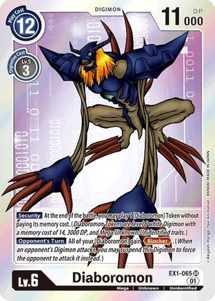 Diaboromon (EX1-065) - Classic Collection Foil