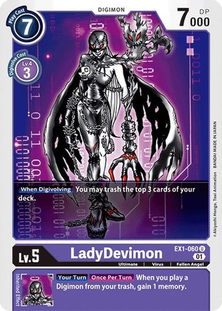 LadyDevimon (EX1-060) - Classic Collection