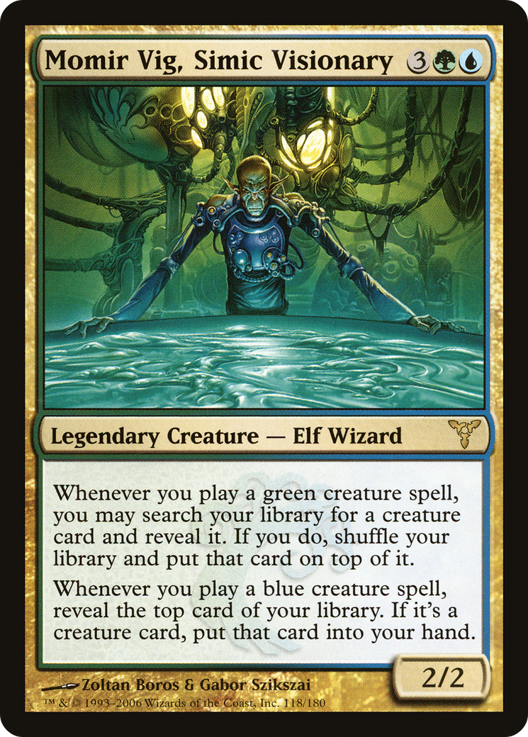 Momir Vig, Simic Visionary (DIS-118) - Dissension