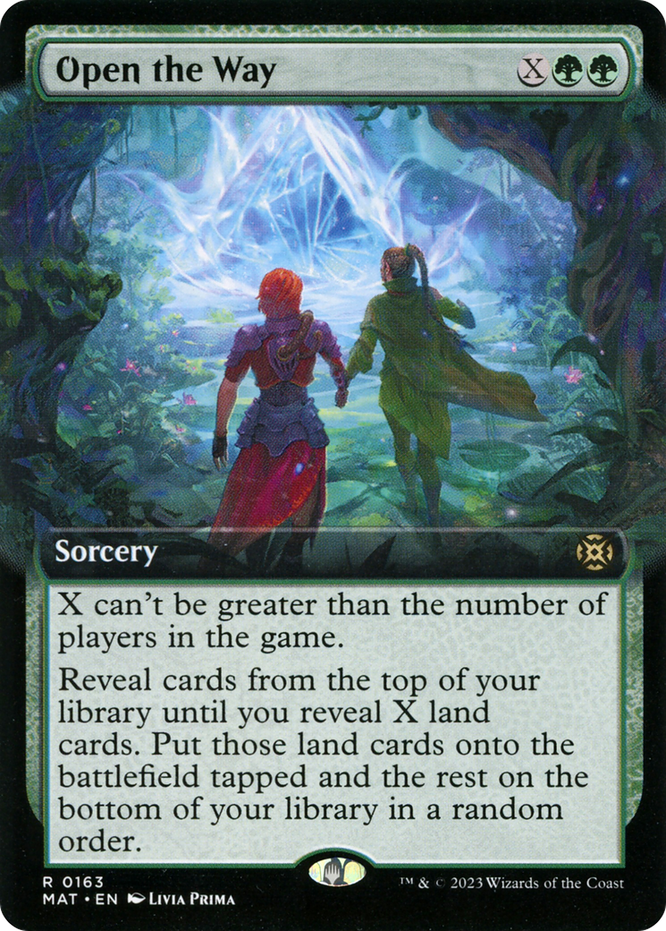 Open the Way (Extended Art) (MAT-163) - March of the Machine: The Aftermath: (Extended Art)