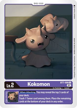 Kokomon (BT7-006) - Next Adventure