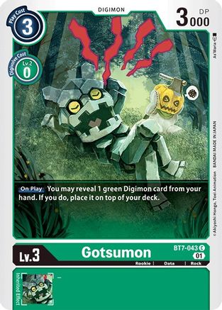 Gotsumon (BT7-043) - Next Adventure