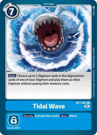 Tidal Wave (BT7-097) - Next Adventure