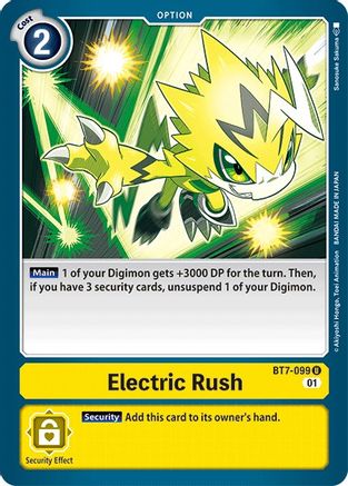 Electric Rush (BT7-099) - Next Adventure