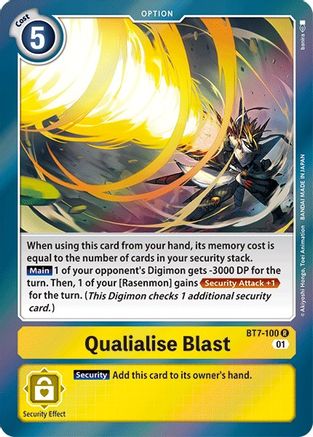 Qualialise Blast (BT7-100) - Next Adventure Foil