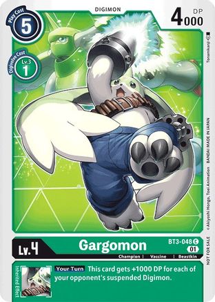 Gargomon - BT3-048 (Winner Pack Next Adventure) (BT3-048) - Release Special Booster 1.0