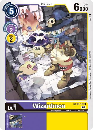 Wizardmon (ST10-10) - Starter Deck 10: Parallel World Tactician