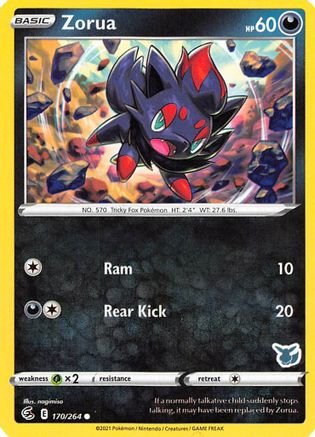 Zorua (Eevee Stamped) 170/264 Battle Academy 2022 - Promo