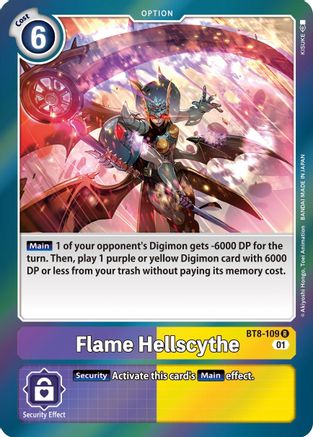 Flame Hellscythe (BT8-109) - New Awakening Foil