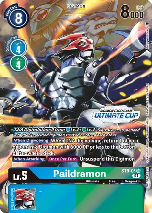Paildramon - ST9-05 (Ultimate Cup 2022) (ST9-05) - Starter Deck 09: Ultimate Ancient Dragon Foil