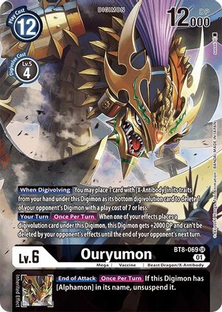 Ouryumon (Alternate Art) (BT8-069) - New Awakening Foil
