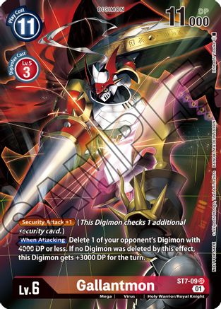 Gallantmon (Tamer's Card Set 1) (ST7-09) - Starter Deck 07: Gallantmon Foil