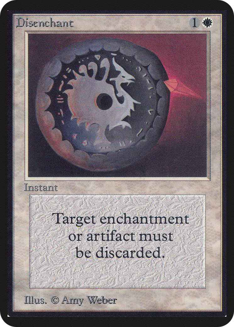 Disenchant (LEA-) - Limited Edition Alpha