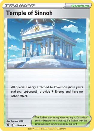 Temple of Sinnoh 155 SWSH10 Astral Radiance - Uncommon