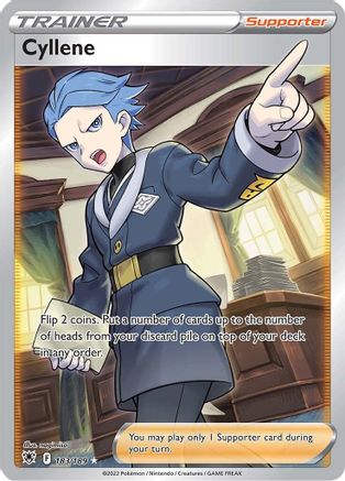 Cyllene (Full Art) 183 - Holofoil SWSH10 Astral Radiance - Ultra Rare