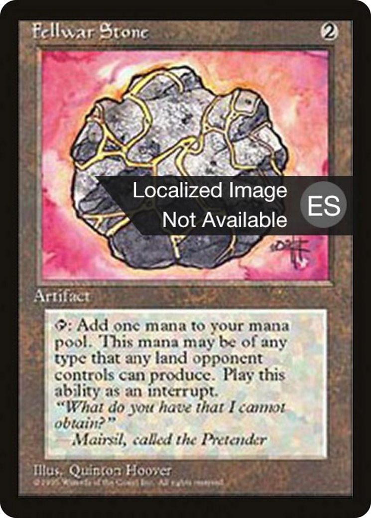 Fellwar Stone (4BB-337) - Fourth Edition Foreign Black Border