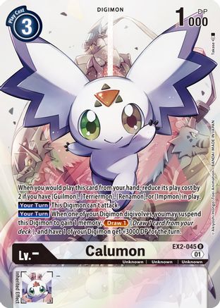 Calumon (Alternate Art) (EX2-045) - Digital Hazard Foil