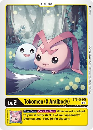 Tokomon (X Antibody) (BT9-003) - X Record