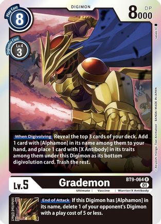 Grademon (BT9-064) - X Record Foil