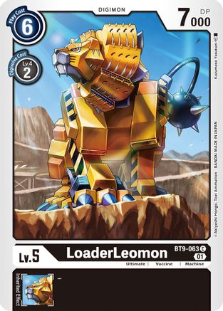 LoaderLeomon (BT9-063) - X Record