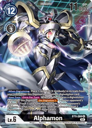 Alphamon (Alternate Art) (BT9-066) - X Record Foil