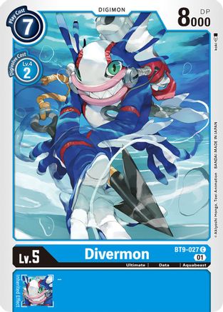 Divermon (BT9-027) - X Record
