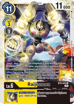 Raijinmon (BT9-042) - X Record