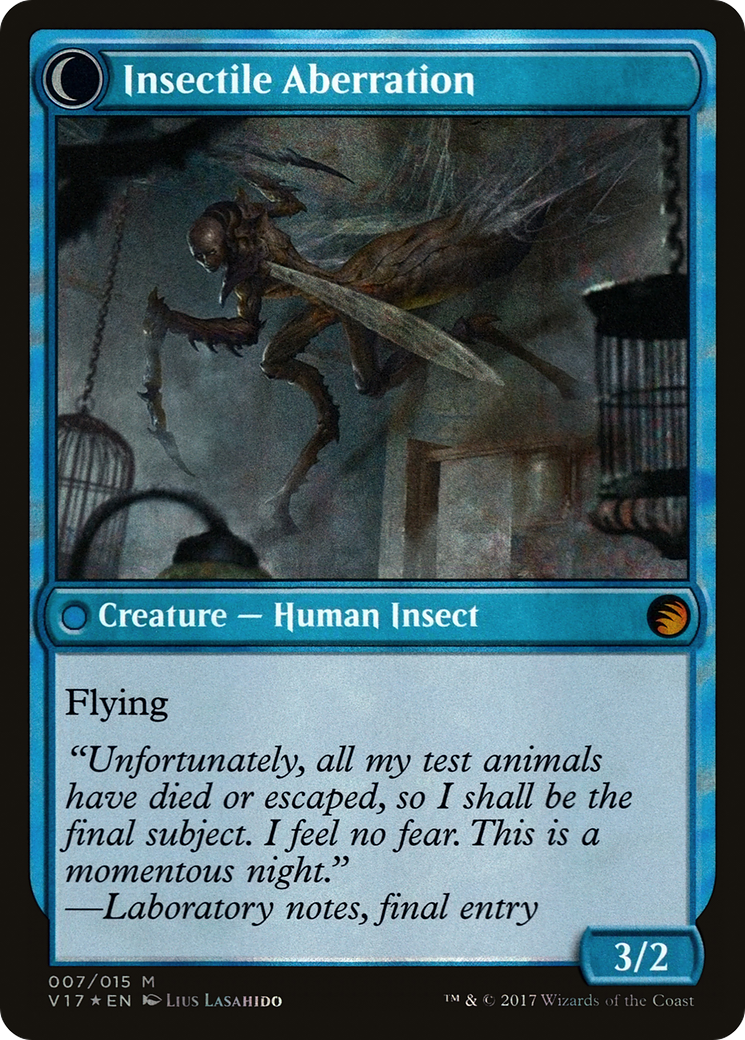 Delver of Secrets (V17-007) - From the Vault: Transform: (Double Faced Transform) Foil
