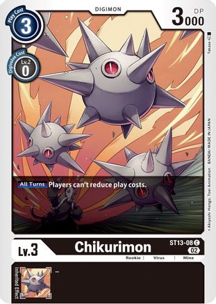 Chikurimon (ST13-08) - Starter Deck 13: Ragnaloardmon