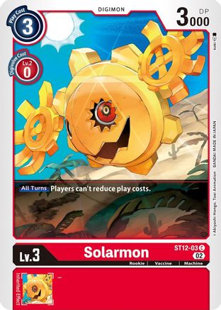 Solarmon (ST12-03) - Starter Deck 12: Jesmon