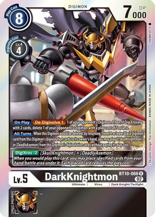 DarkKnightmon (BT10-066) - Xros Encounter Foil