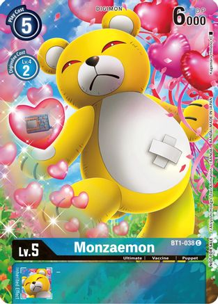 Monzaemon (25th Special Memorial Pack) (BT1-038) - Release Special Booster 1.0 Foil