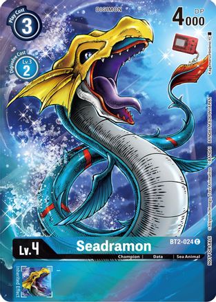 Seadramon (25th Special Memorial Pack) (BT2-024) - Release Special Booster 1.0 Foil