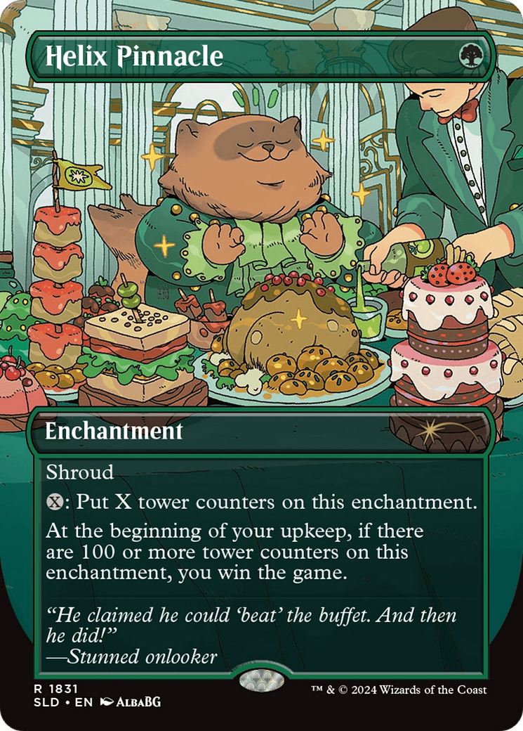Helix Pinnacle (SLD-1831) - Secret Lair Drop (Borderless) Foil