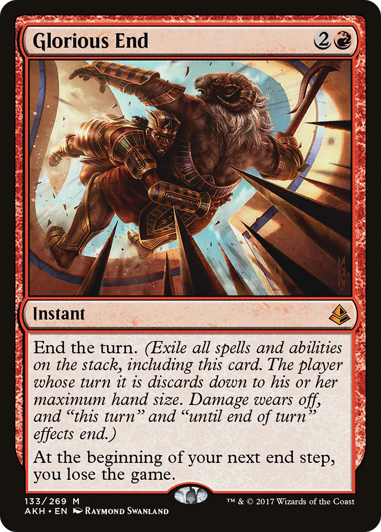 Glorious End (AKH-133) - Amonkhet