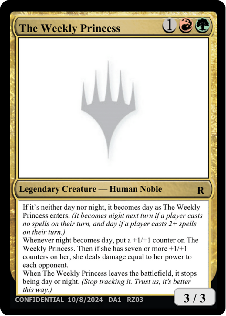 The Weekly Princess (UNK-RZ03E) - Unknown Event