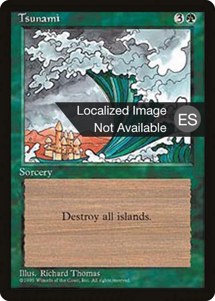 Tsunami (4BB-162) - Fourth Edition Foreign Black Border