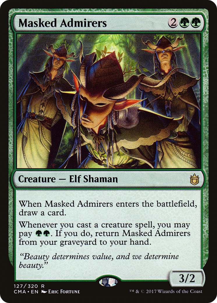 Masked Admirers (CMA-127) - Commander Anthology