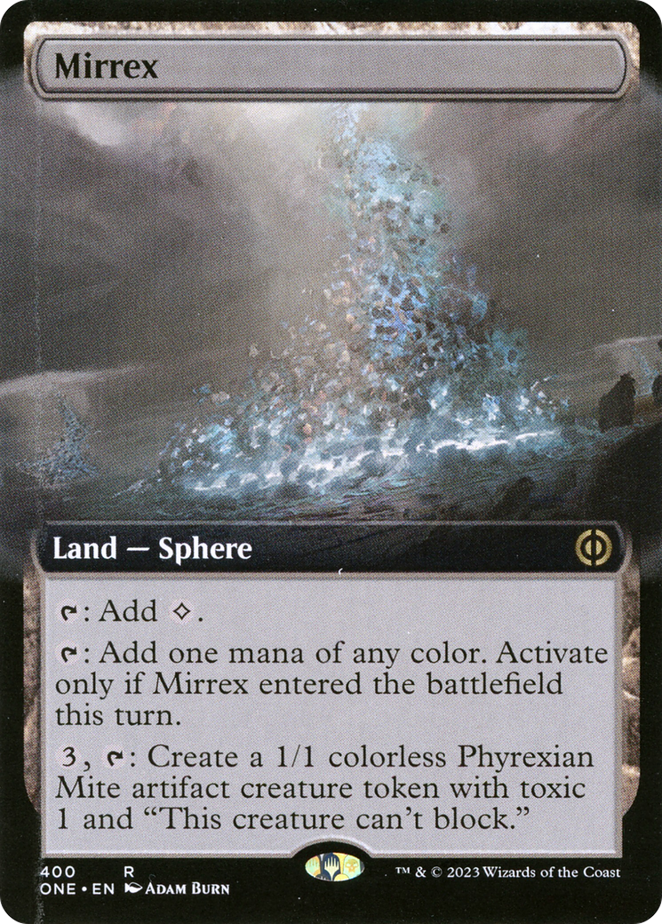 Mirrex (Extended Art) (ONE-400) - Phyrexia: All Will Be One: (Extended Art) Foil