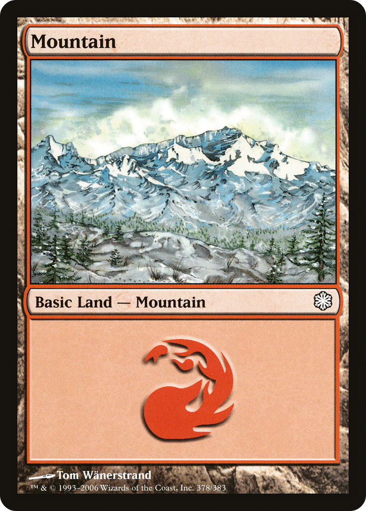 Mountain (378) (CTD-378) - Coldsnap Theme Decks