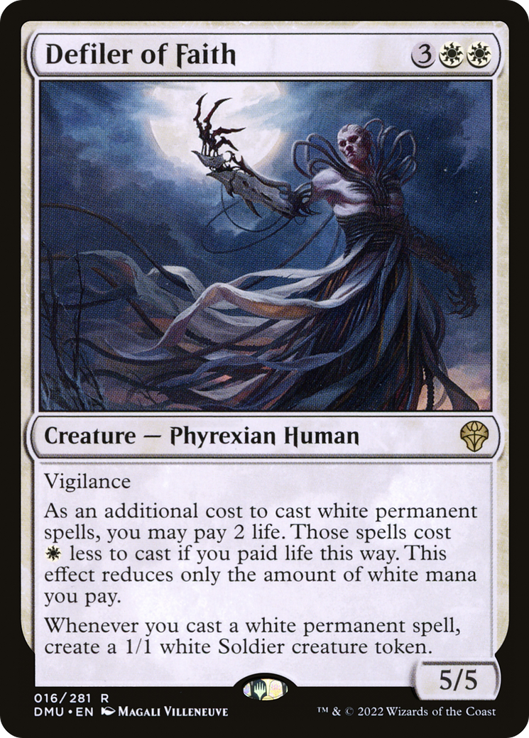 Defiler of Faith (DMU-016) - Dominaria United Foil