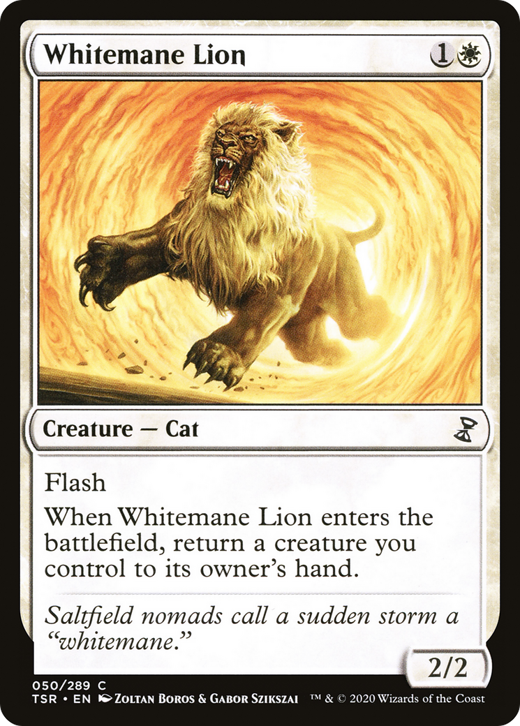 Whitemane Lion (TSR-050) - Time Spiral Remastered
