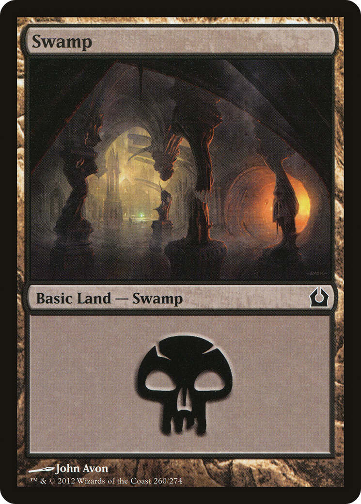 Swamp (260) (RTR-260) - Return to Ravnica Foil