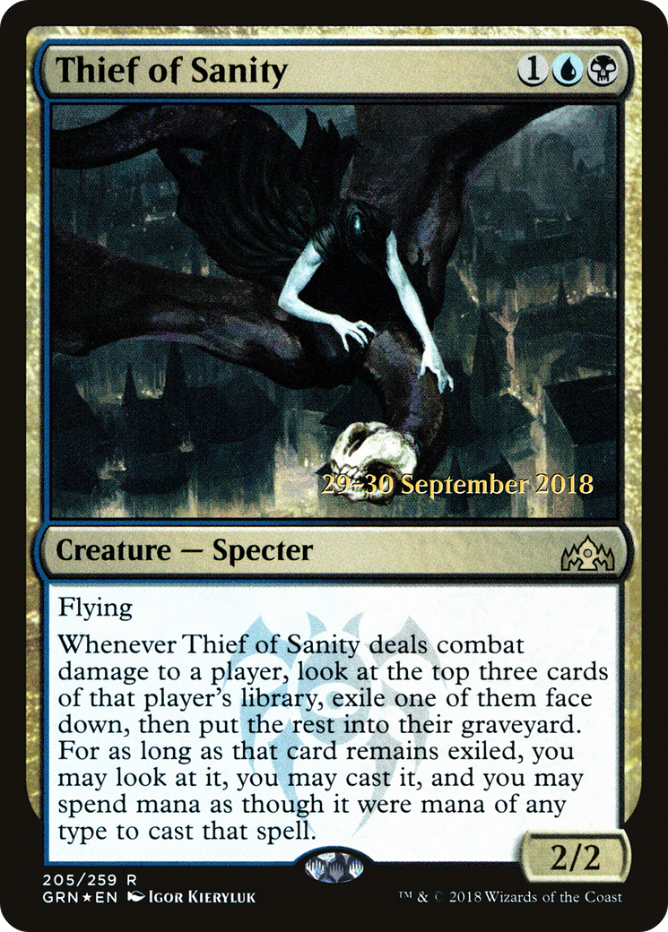 Thief of Sanity (PRE-205S) - Guilds of Ravnica Promos Foil