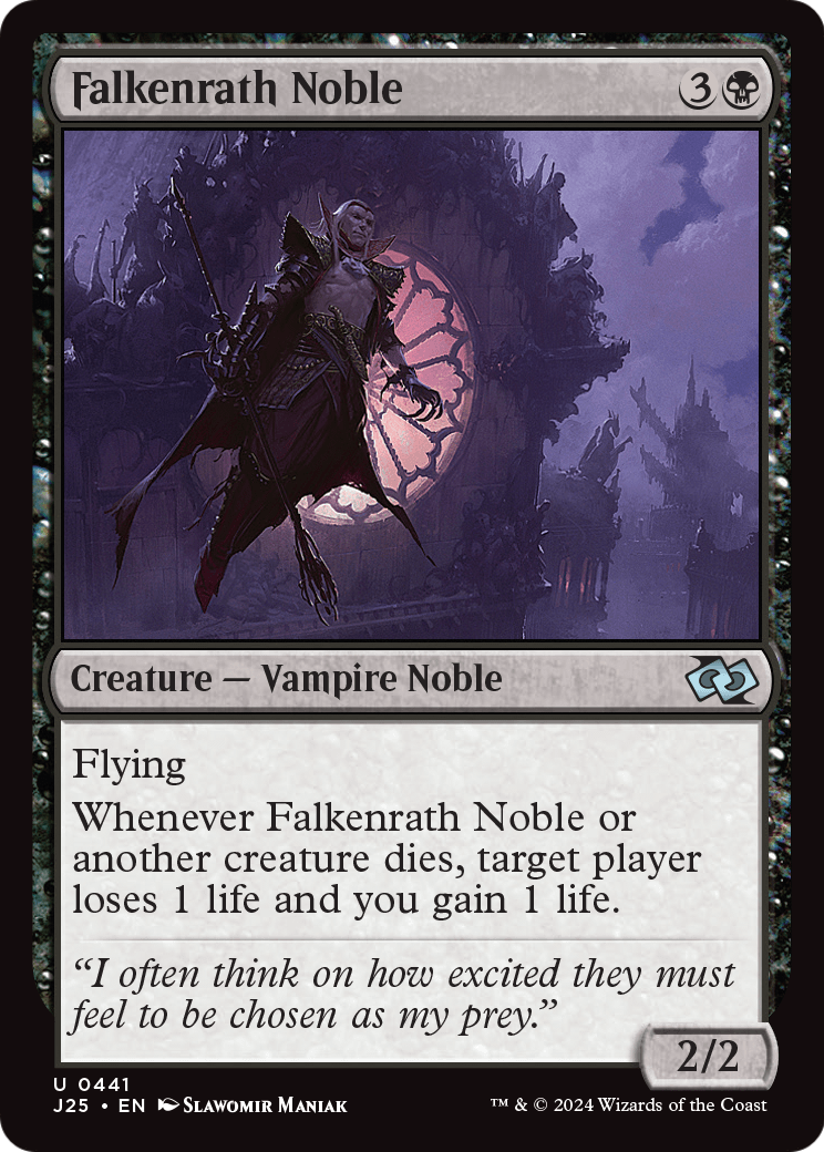 Falkenrath Noble (J25-441) - Foundations Jumpstart